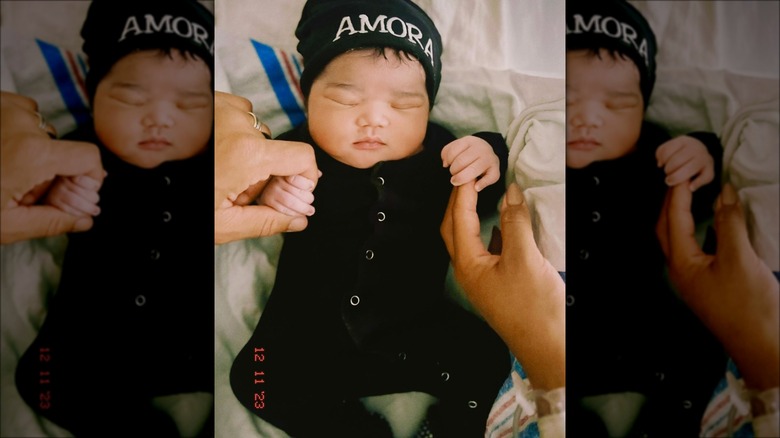 Ciara and Russell Wilson's newborn Amora