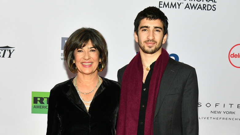 Christiane Amanpour and Darius John Rubin at the 2019 International Emmy Awards Gala