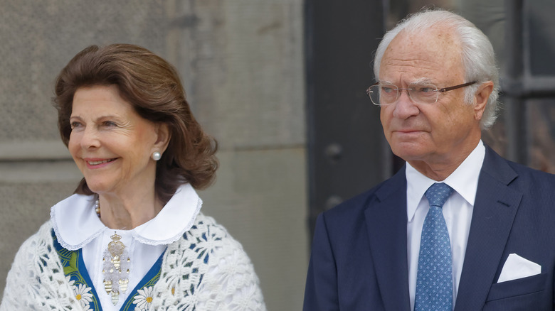 King Gustaf, Queen Silvia