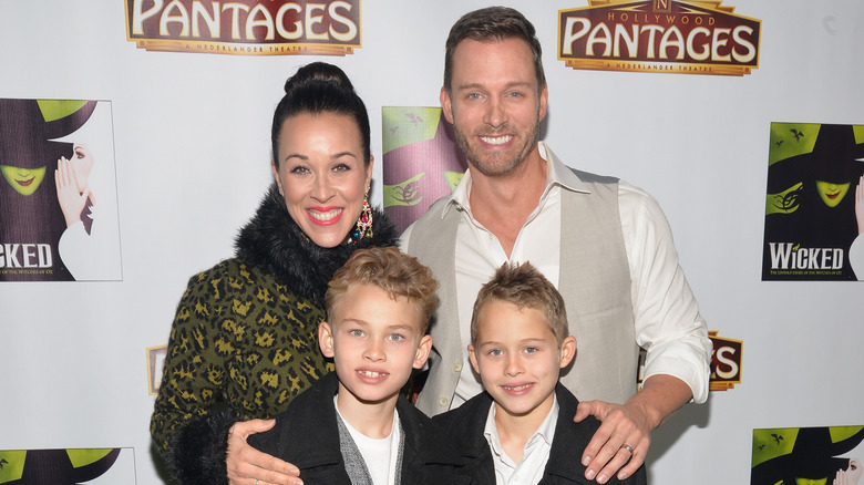 Eric Martsolf with his family.