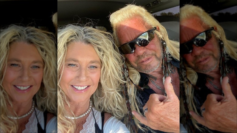 Francie Frane and Duane Chapman selfie