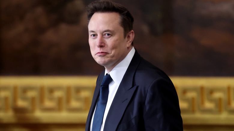 Elon Musk at Donald Trump's inuguration