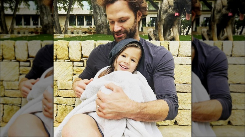 Jared Padalecki with daughter, Odette 