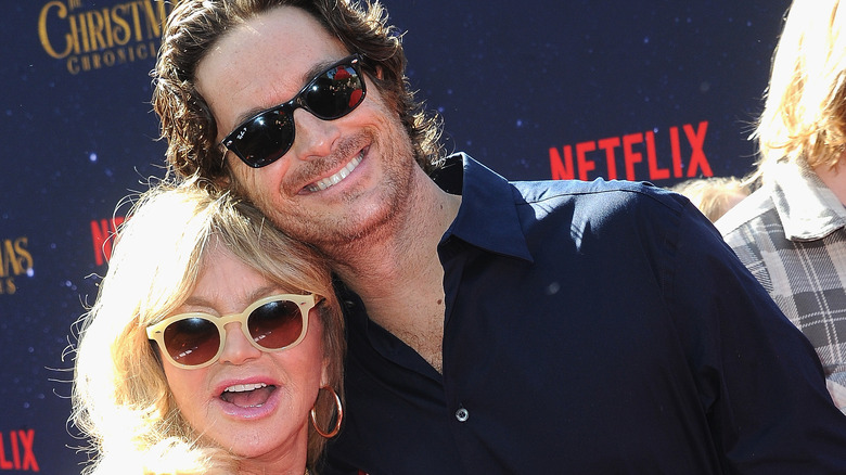 Goldie Hawn and Oliver Hudson