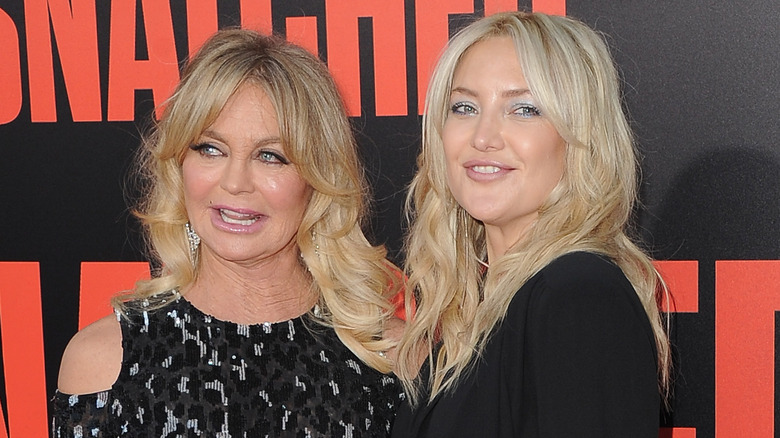 Goldie Hawn and Kate Hudson