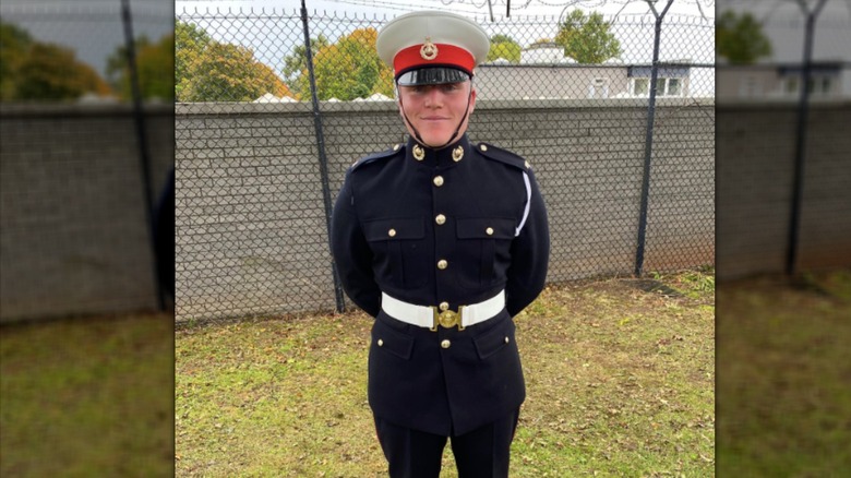 Jack Ramsay in Marines uniform