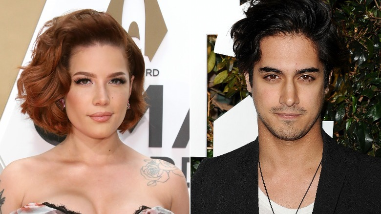 Halsey and Avan Jogia attending events