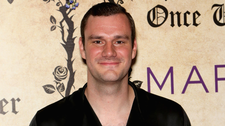 Cooper Hefner posing