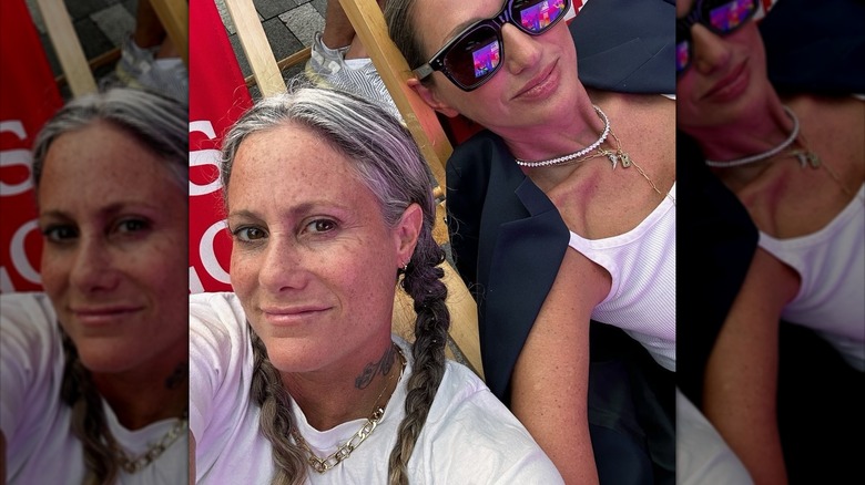 Cass Bird and Jenna Lyons selfie