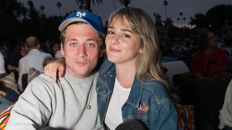 Jeremy Allen White and Addison Timlin