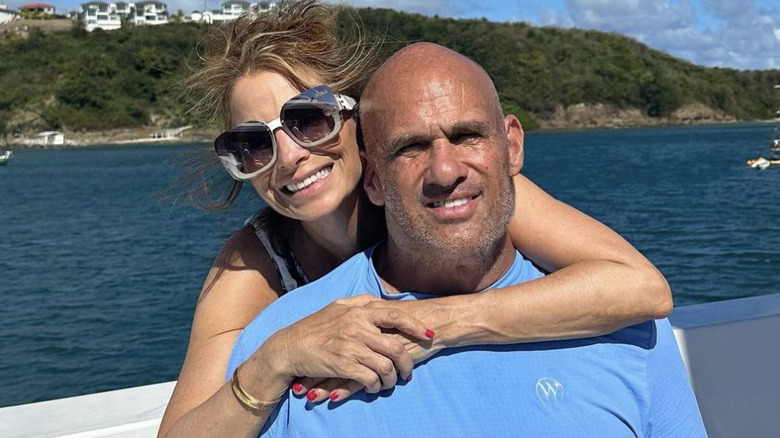 Jill Zarin and Gary Brody smiling