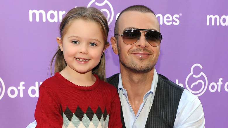 Joey Lawrence and daughter, Charli