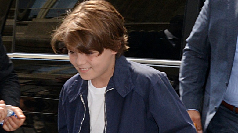 Jack Depp smiling outside