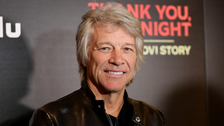 Jon Bon Jovi smiling