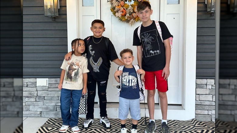 Kailyn Lowry sons Lux, Lincoln, Creed, Isaac