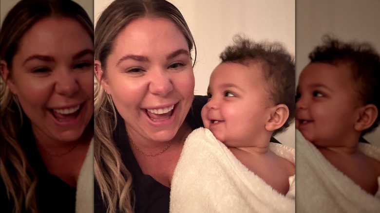 Kailyn Lowry and baby Rio