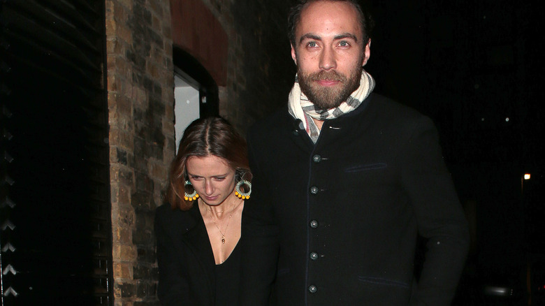 Alizee Thevenet walking with James Middleton