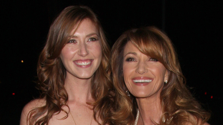 Katherine Flynn and Jane Seymour in 2011