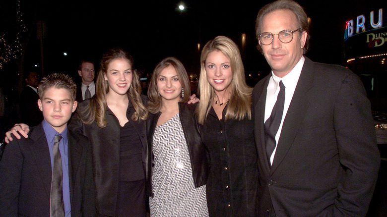 Kevin, Christine, Annie, Lily, and Joe Costner