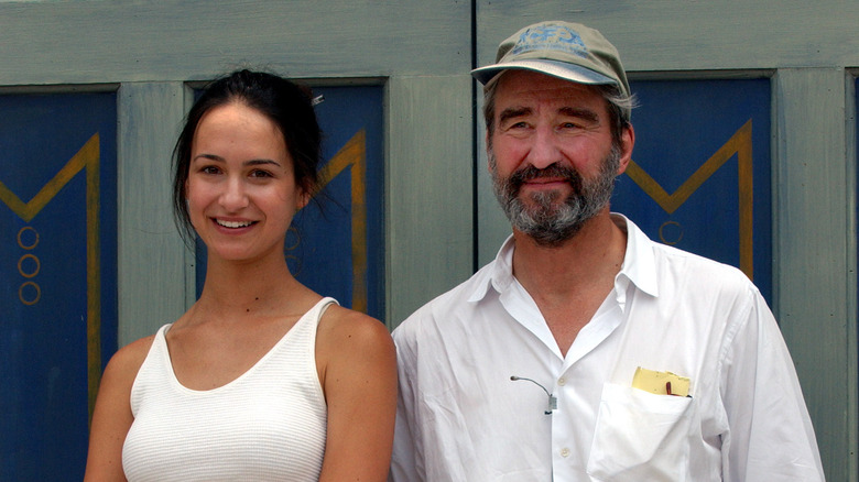 Sam and Elisabeth Waterston smiling