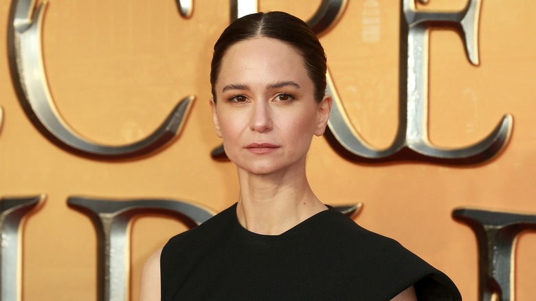 Katherine Waterston attends an event