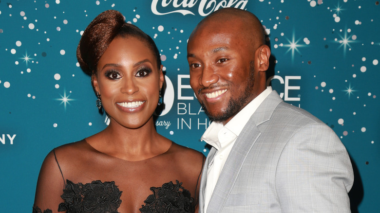 Issa Rae and Louis Diame