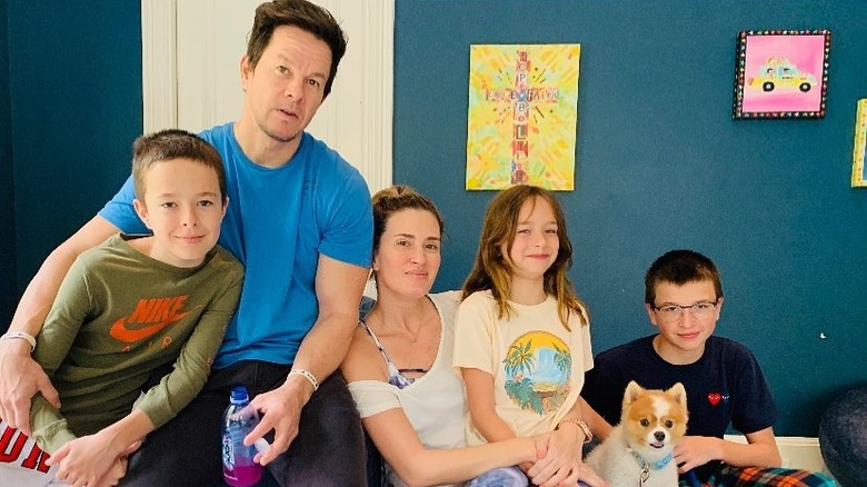 The Wahlberg family