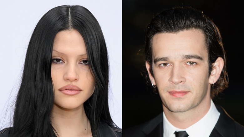 Gabbriette Bechtel and Matty Healy 