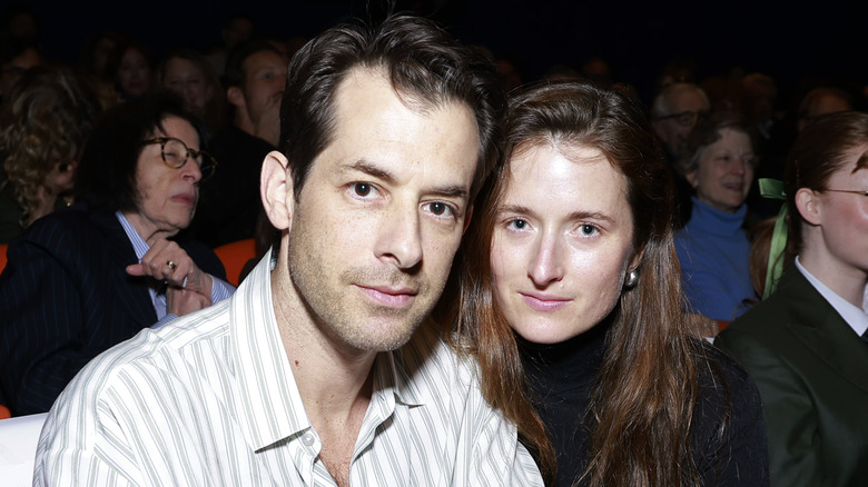 Mark Ronson and Grace Gummer posing