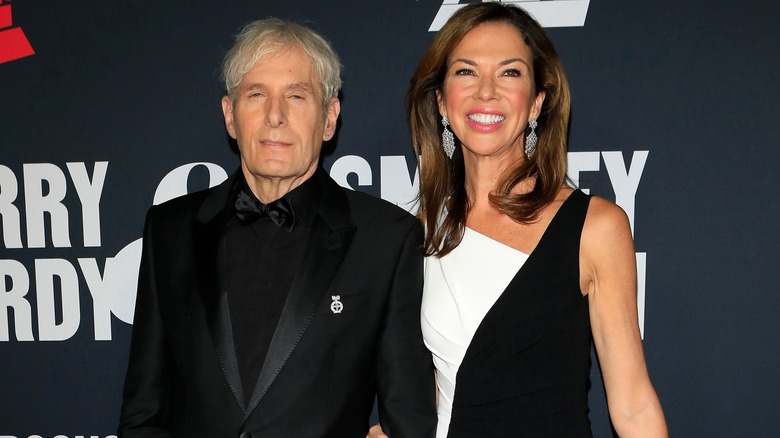 Michael Bolton and Heather Kerzner at awards