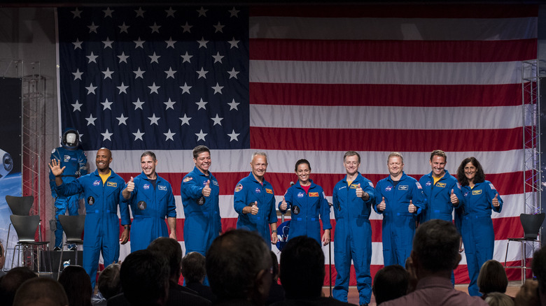 NASA astronauts in August 2022