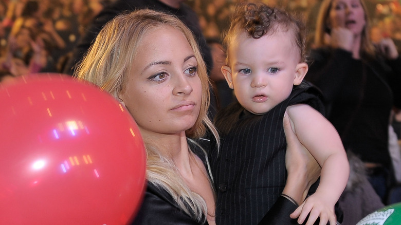 Nicole Richie with Sparrow