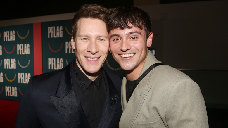 Tom Daley with husband Dustin Lance Black 