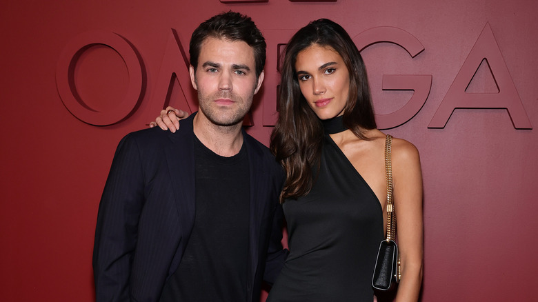 Paul Wesley and Natalie Kuckenburg at the Planet Omega Lunch Event in November 2023