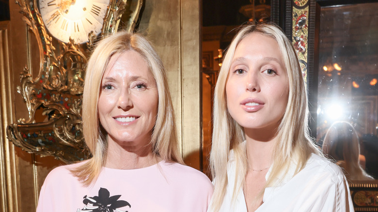 Princess Marie-Chantal with daughter Princess Maria-Olympia 