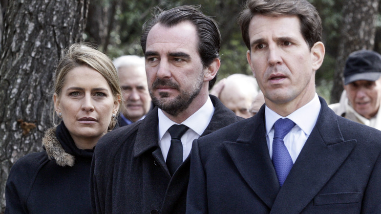 Princess Tatiana, Prince Nikolaos, Crown Prince Pavlos