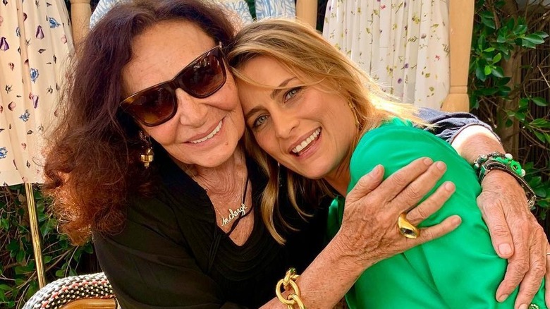 Tatiana Blatnik with Diane von Fürstenberg