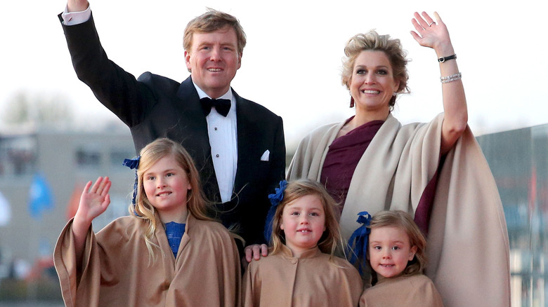 Willem-Alexander, Máxima, children