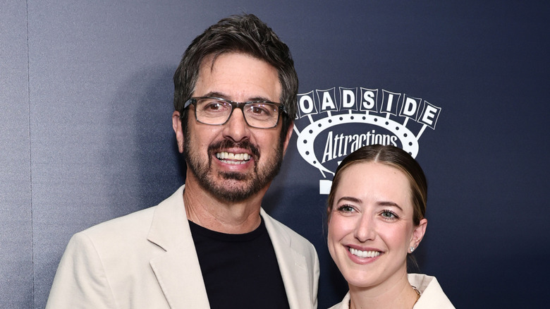 Ray Romano and Alexandra Romano smiling