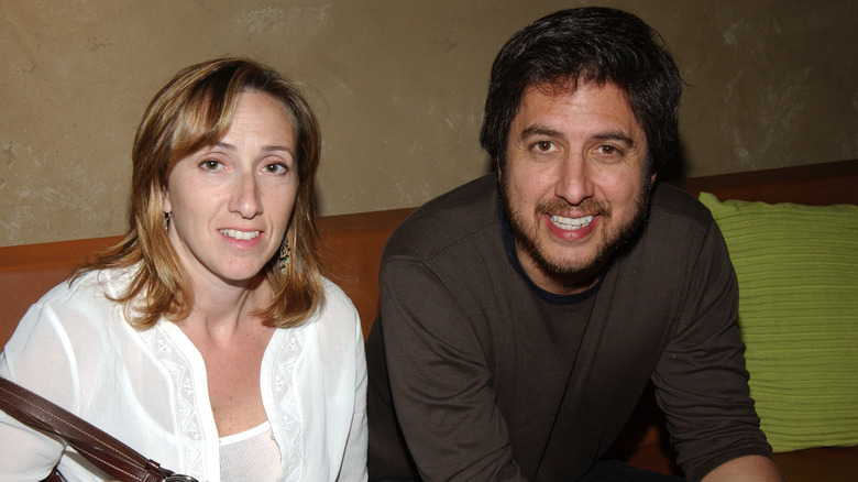 Anna Romano and Ray Romano smiling for a photo