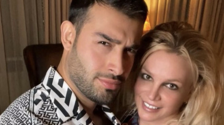 Sam Asghari and Britney Spears