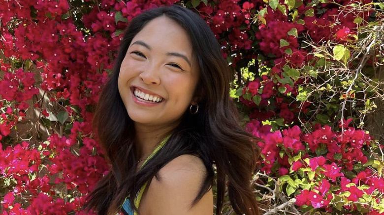 Allison Hsu pictured in garden