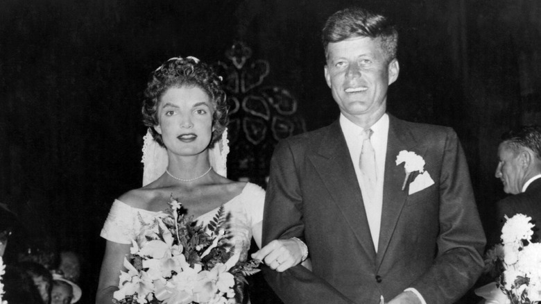 wedding of John F. Kennedy to Jacqueline Lee Bouvier