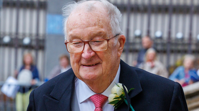 Albert II of Belgium smiling 