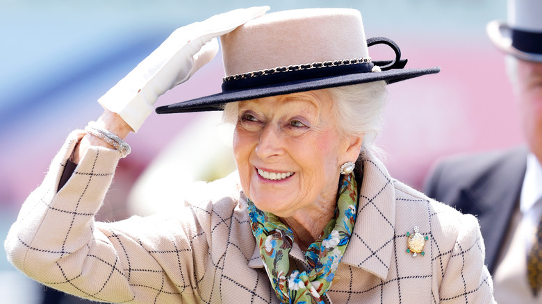 Princess Alexandra of Kent smiling 