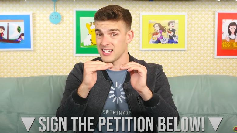 MatPat in youtube video promoting petition