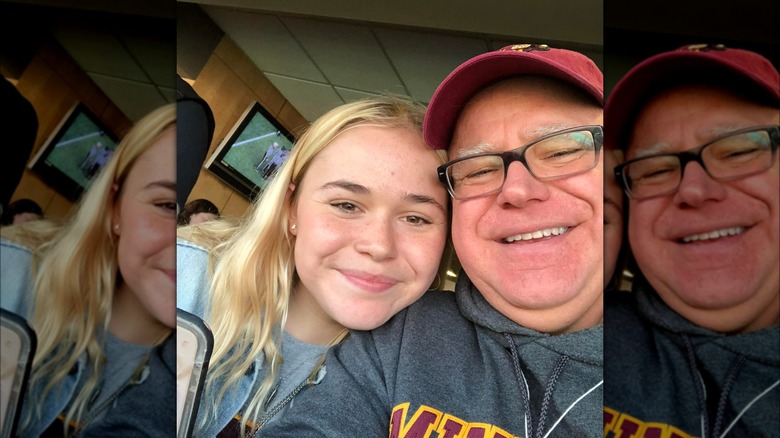 Tim Walz and Hope Walz smiling