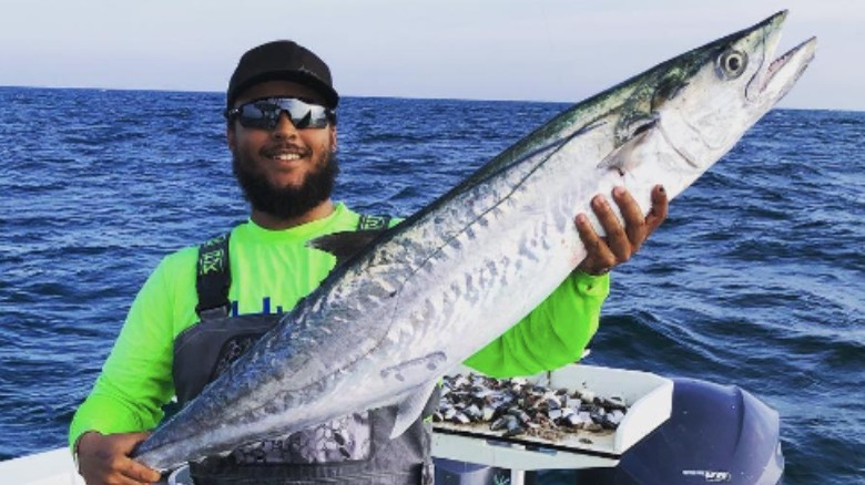 Connor Cruise with a fish