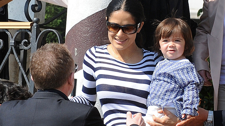 Salma Hayek and Valentina Pinault