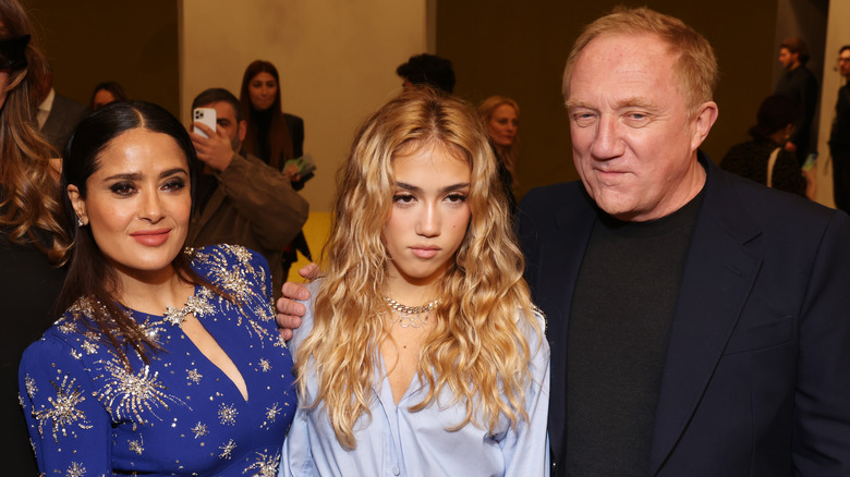 Salma Hayek, Valentina Pinault, Francois-Henri Pinault